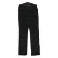 CALVIN KLEIN JEANS Womens Cotton Blend Black Regular Straight Trousers W27 L29