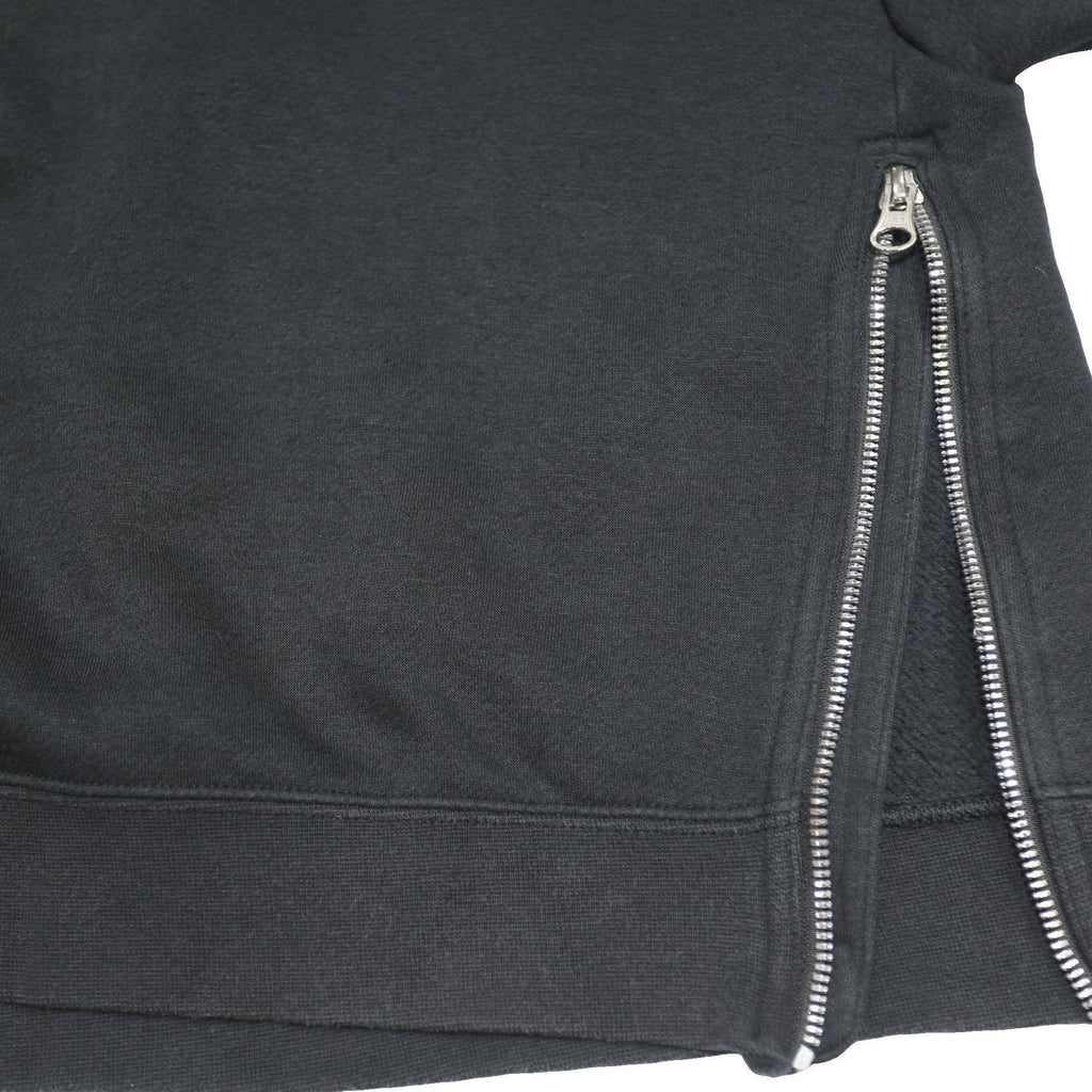 NIKE Womens Black Air Crew Neck M Sweatshirt Cotton Blend Pullover