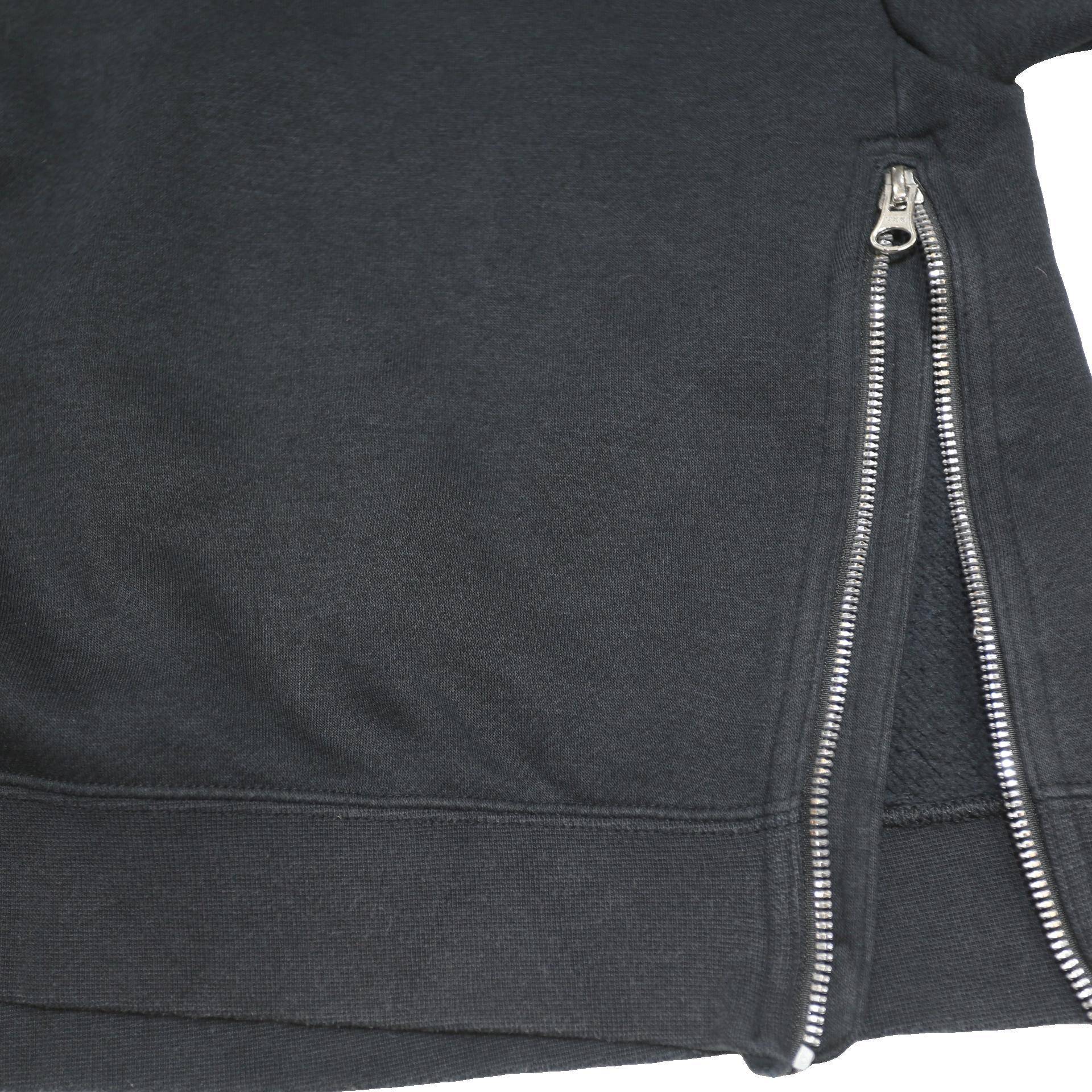 NIKE Womens Black Air Crew Neck M Sweatshirt Cotton Blend Pullover