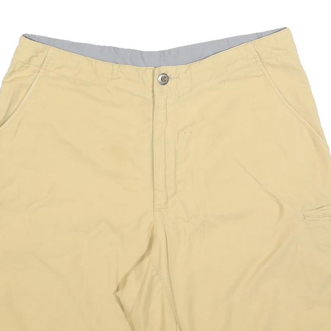 PATAGONIA Mens Shorts Beige Casual Plain M W34 Lightweight Cotton Blend