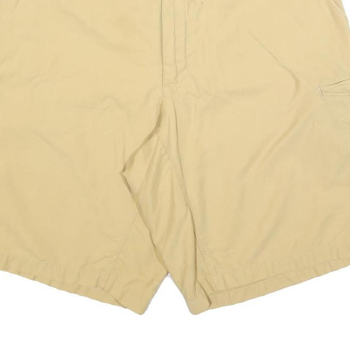 PATAGONIA Mens Shorts Beige Casual Plain M W34 Lightweight Cotton Blend