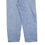 CARHARTT Mens Regular Fit Blue Denim Jeans W38 L30 Classic Zip Closure