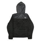 THE NORTH FACE Womens Black Zip Hooded Jacket M Polyester Fleece Casual Outdoor