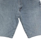 WRANGLER Mens Denim Blue Casual Shorts L W36 Classic Cotton Blend Summer