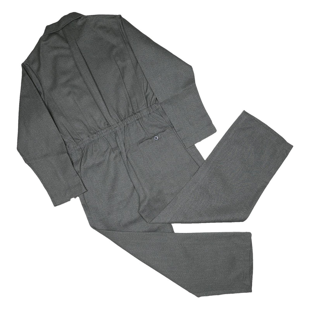 WORKER Mens Grey Cotton Dungarees Loose Fit L L W40 L30 Workwear Pants
