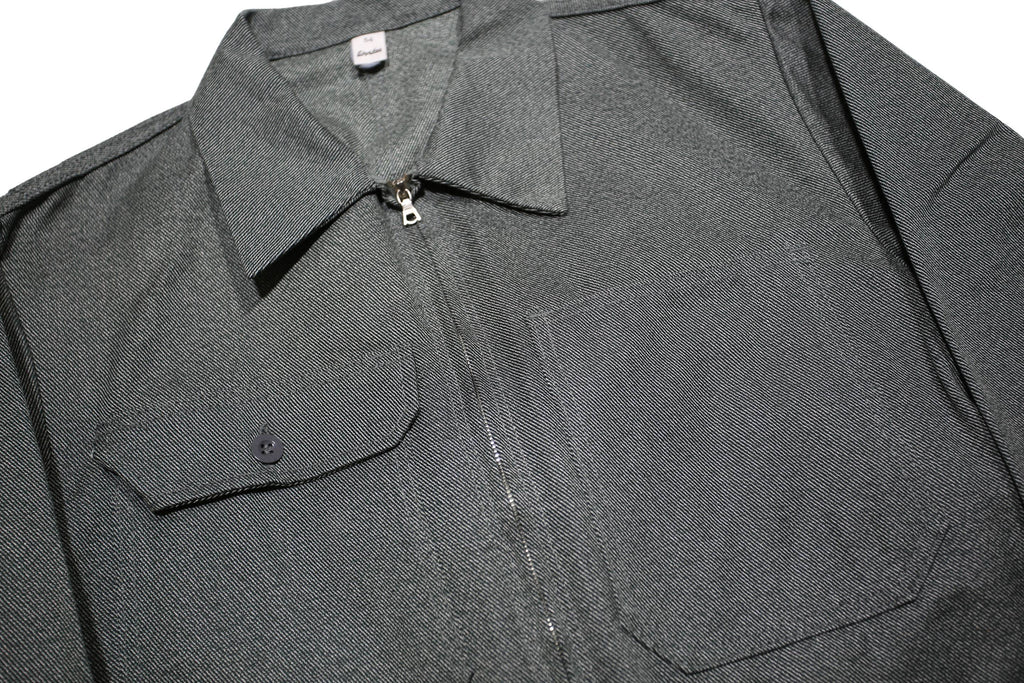 WORKER Mens Grey Cotton Dungarees Loose Fit L L W40 L30 Workwear Pants