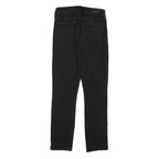 HOLLISTER Womens Slim Black Denim Cotton Blend Zip Jeans W26 L27 Stylish