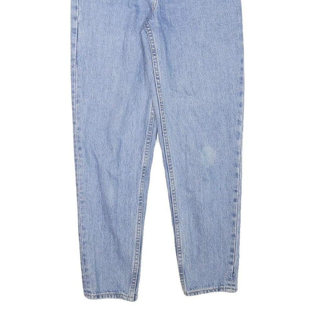 LEVI'S Womens Relaxed Light Blue Denim Jeans W24 L26 Classic Cotton Blend Zip