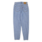 LEVI'S Womens Relaxed Light Blue Denim Jeans W24 L26 Classic Cotton Blend Zip