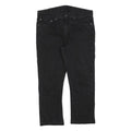 LEVI'S 514 Classic Mens Jeans Black Classic Straight Denim Medium W36 L25 Zip