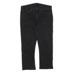 LEVI'S 514 Classic Mens Jeans Black Classic Straight Denim Medium W36 L25 Zip