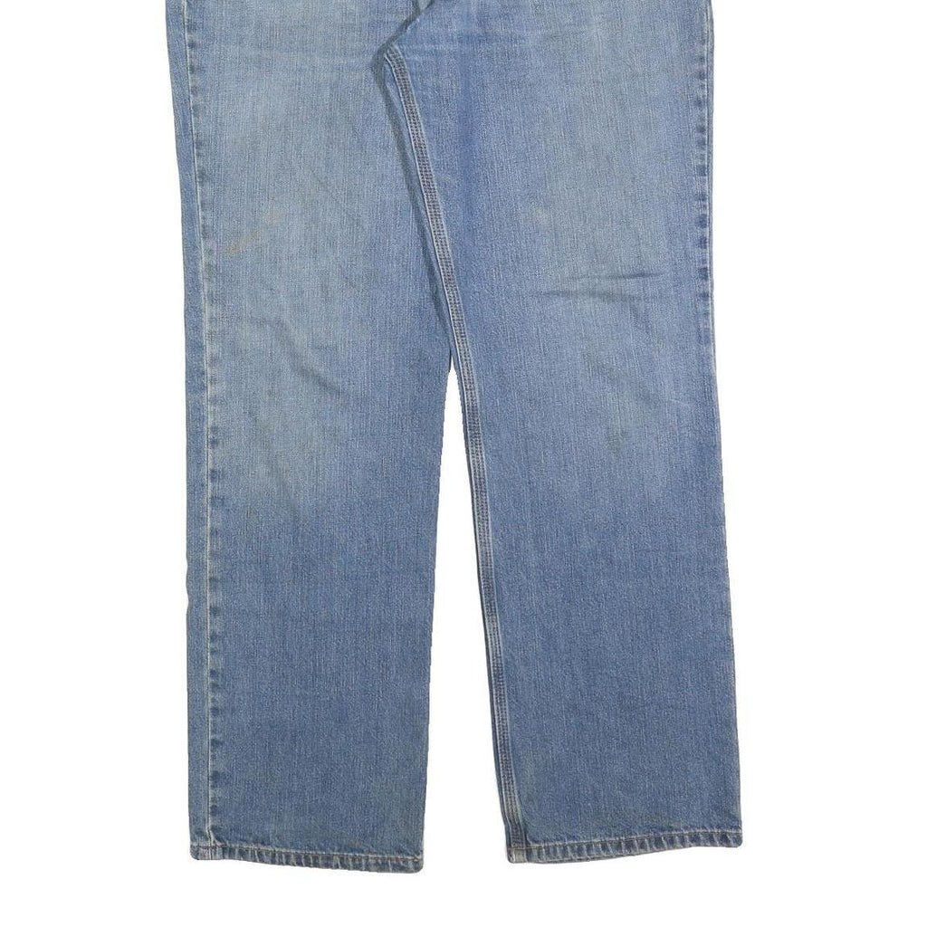 CARHARTT Mens Jeans Blue Relaxed Straight Denim Medium W38 L32 Durable Casual