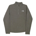 THE NORTH FACE Womens Grey Jacket XS Polyester Blend Plain Zip Lightweight