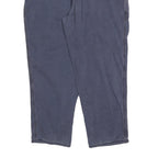 CARHARTT Mens Cotton Blend Blue Relaxed Straight Trousers W40 L30 Workwear