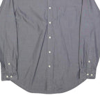 TOMMY HILFIGER Mens Grey Shirt S Button Down Long Sleeve Cotton Blend Casual