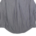 TOMMY HILFIGER Mens Grey Shirt S Button Down Long Sleeve Cotton Blend Casual