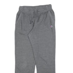 CHAMPION Womens Joggers Grey L W30 L30 Relaxed Straight Cotton Blend Drawstring