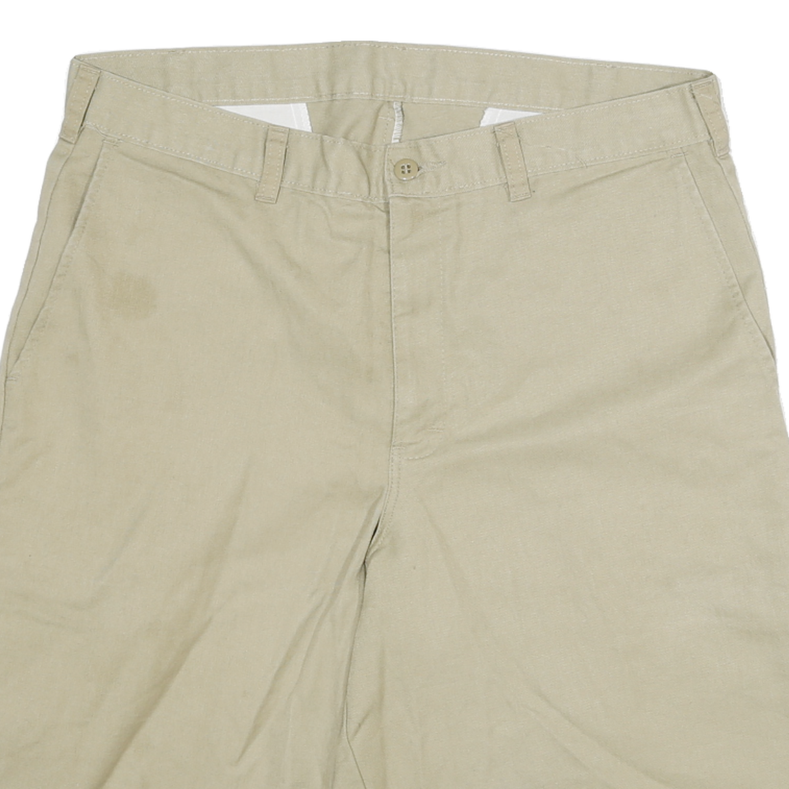 DICKIES Mens Shorts Beige Casual XL W32 Cotton Blend Workwear Utility