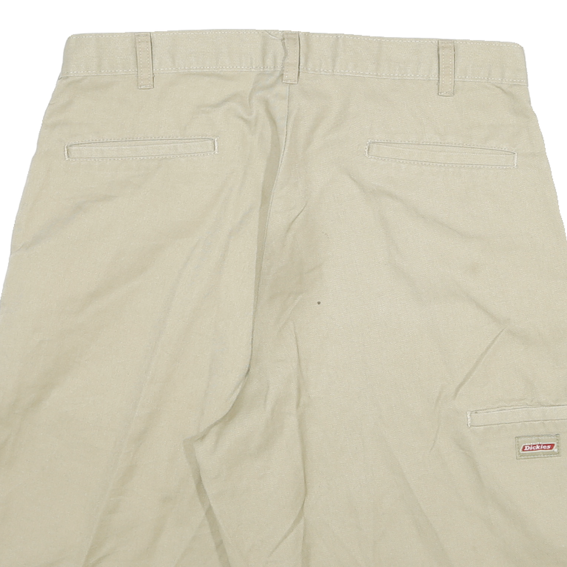 DICKIES Mens Shorts Beige Casual XL W32 Cotton Blend Workwear Utility