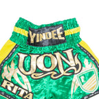 TWINS Thai Boxing Mens Sports Shorts Green M W26