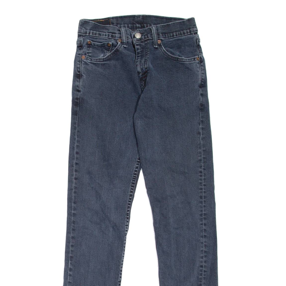 LEVI'S 511 Jeans Mens Blue Slim Straight W26 L32
