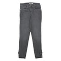 LEVI'S 721 HIGH RISE SKINNY Womens Jeans Black Slim Skinny Denim W27 L28 Bow