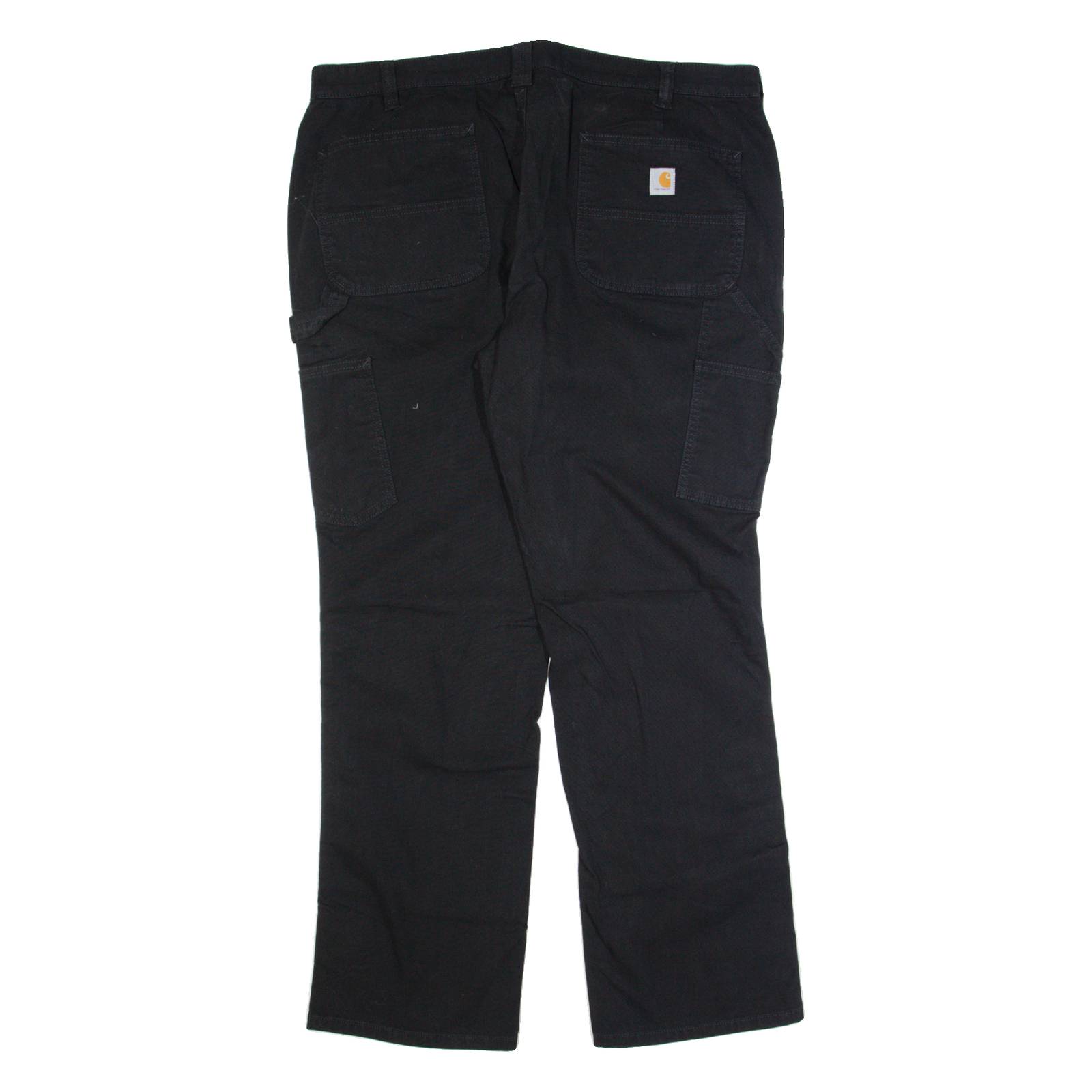 CARHARTT Workwear Womens Trousers Black Loose Straight W38 L32