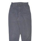 Womens Relaxed Fit Blue Denim Plain Woven Cotton Blend Jeans W26 L29 Casual