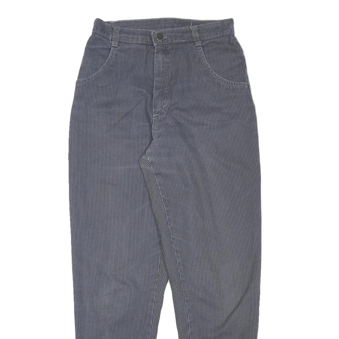 Womens Relaxed Fit Blue Denim Plain Woven Cotton Blend Jeans W26 L29 Casual