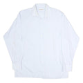 PIERRE CARDIN Mens White Shirt L Classic Long Sleeve Button Formal