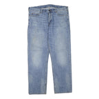 CARHARTT Mens Jeans Blue Regular Straight Denim Rinse W42 L32 Casual Workwear