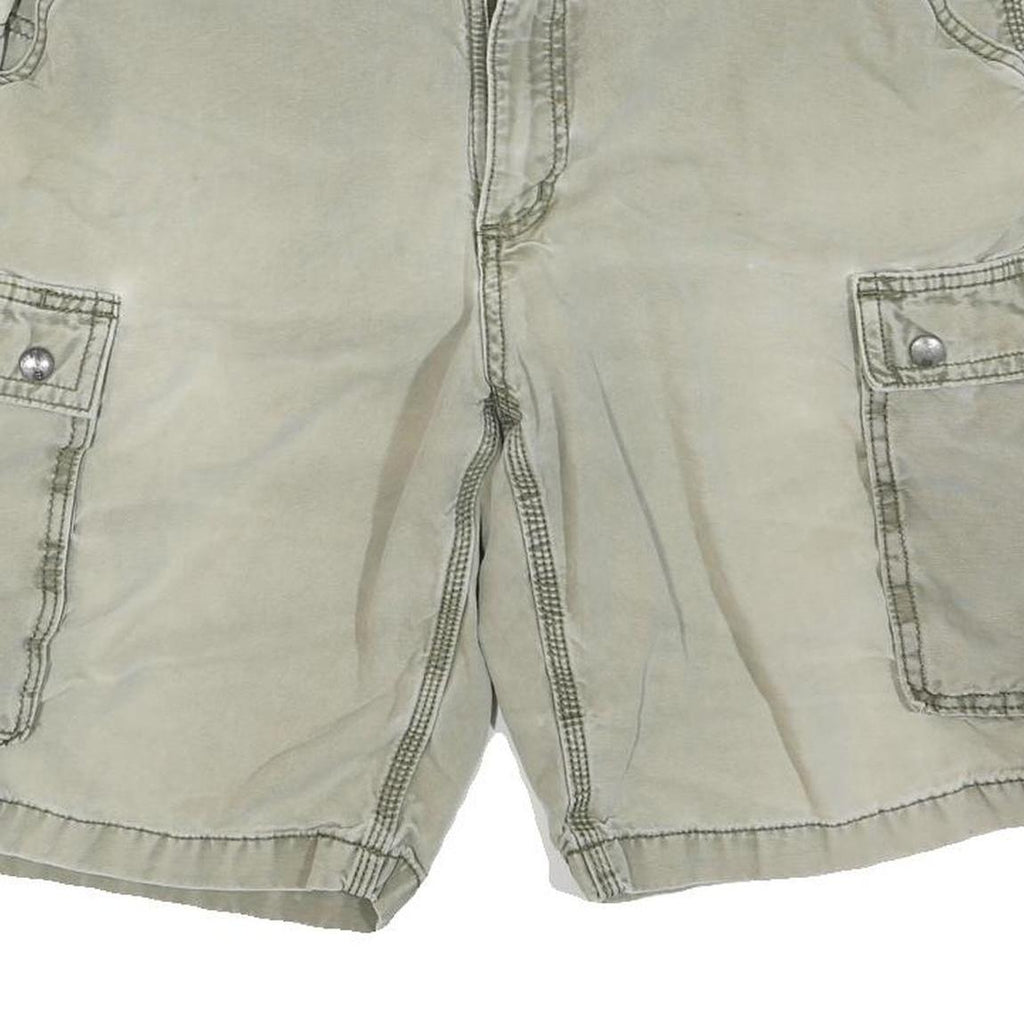 CARHARTT Mens Shorts Beige Cargo Relaxed Fit XL W38 Durable Cotton Blend