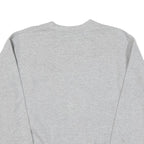 THE BEATLES Mens Grey Sweatshirt Crew Neck S Band Print Cotton Blend Pullover