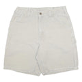 CARHARTT Mens Shorts Beige Casual Plain M W32 Workwear Durable Cotton
