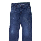 LEVI'S 514 Jeans Mens Blue Slim Straight Stone Wash W29 L30