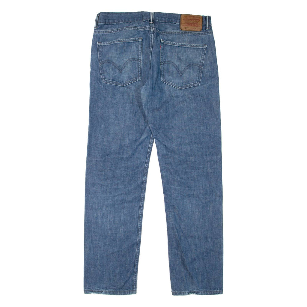 LEVI'S 511 Jeans Mens Blue Skinny Straight W32 L32