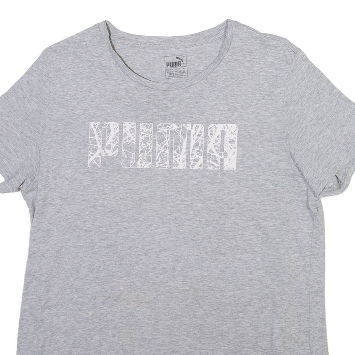 PUMA Womens T-Shirt Grey XL