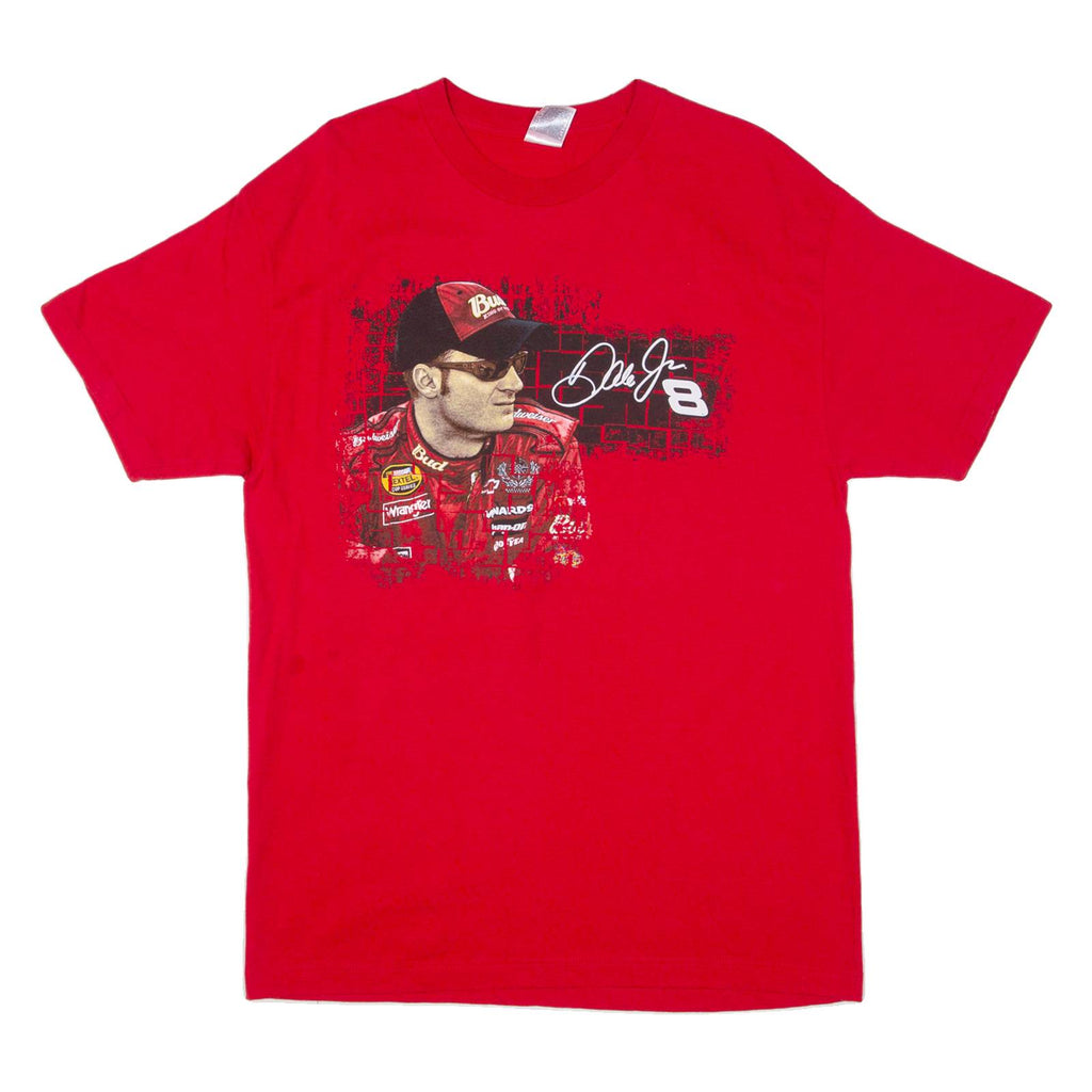 Dale Earnhardt Jr Mens T-Shirt Red L