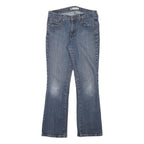 LEVI'S Womens 515 Regular Fit Straight Blue Denim Cotton Blend W29 L28 Zip Jeans