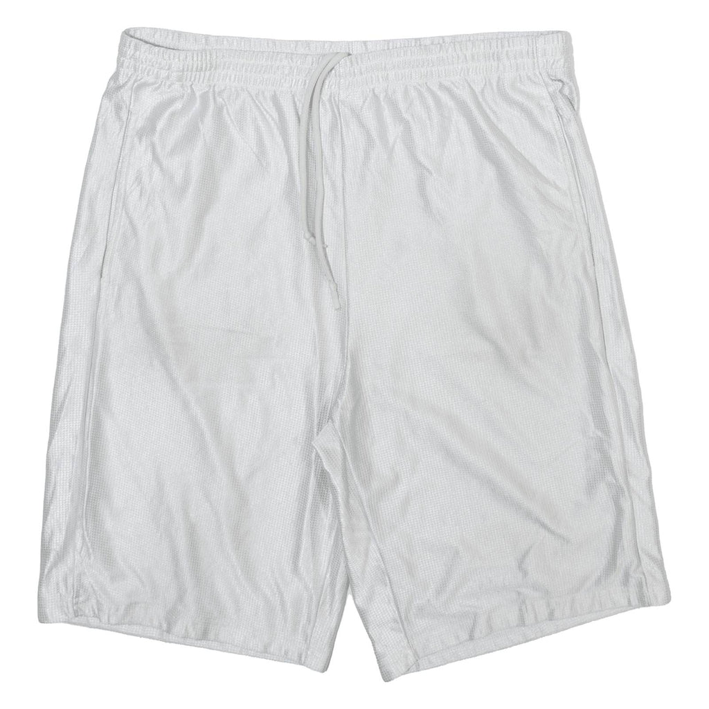CHAMPS Mens Sports Shorts Silver L W34