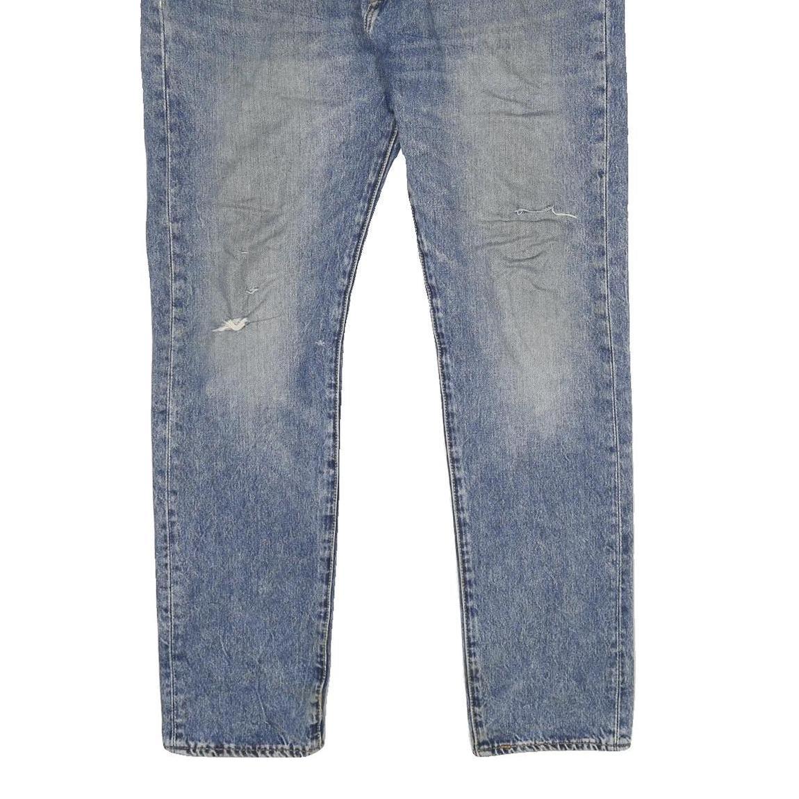 LEVI'S 512 BIG E Mens Jeans Blue Slim Skinny Denim Medium W36 L32 Classic Fit