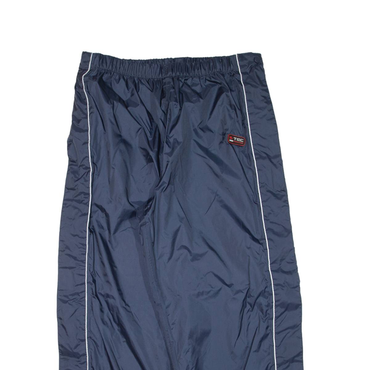 K-TEC Mens Rain Trousers Blue Straight L W32 L28