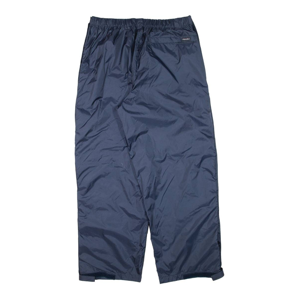 K-TEC Mens Rain Trousers Blue Straight L W32 L28