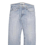 LEVI'S 514 Mens Jeans Blue Slim Straight Denim Medium W33 L30 Classic Zip Button