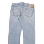 LEVI'S 514 Mens Jeans Blue Slim Straight Denim Medium W33 L30 Classic Zip Button