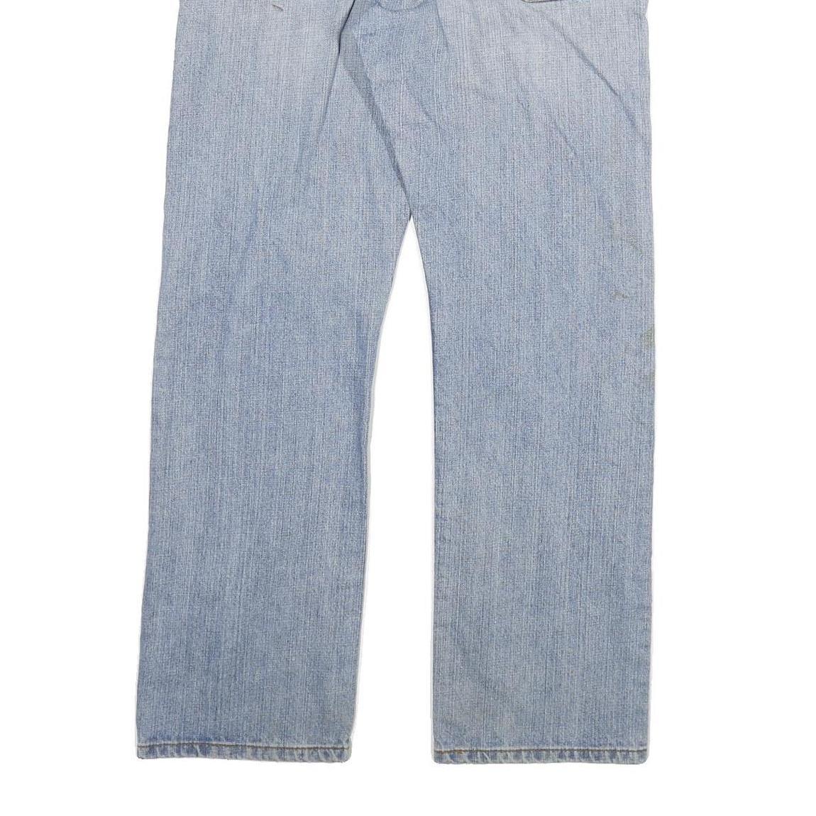 LEVI'S 514 Mens Jeans Blue Slim Straight Denim Medium W33 L30 Classic Zip Button