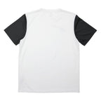 ADIDAS Mens White & Black Sports T-Shirt L Short Sleeve Round Neck Performance