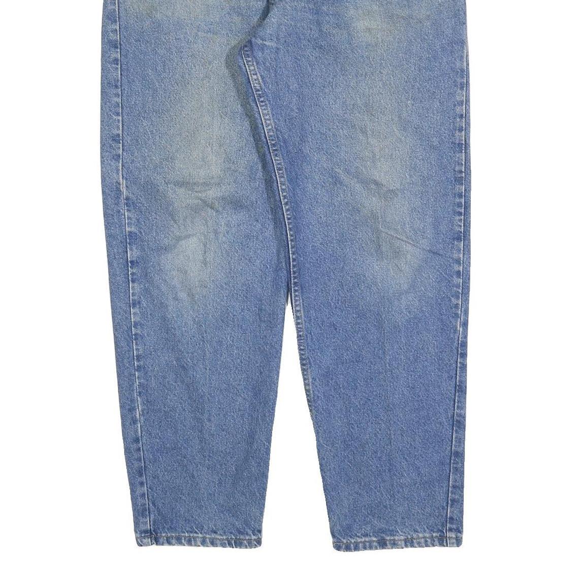 CARHARTT Mens Regular Blue Denim Light W36 L30 Relaxed Fit Cotton Blend Zip