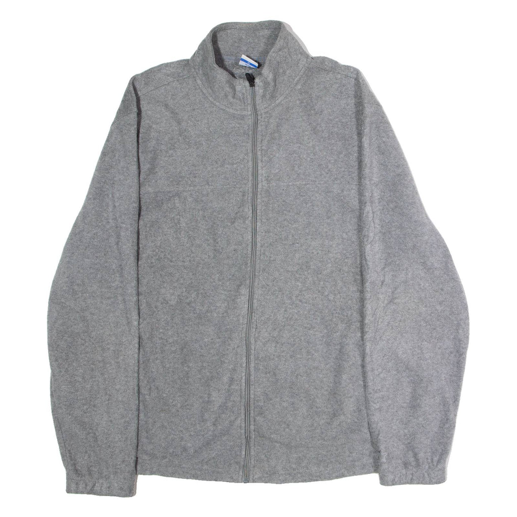 STARTER Mens Fleece Jacket Grey XL