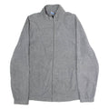STARTER Mens Fleece Jacket Grey XL